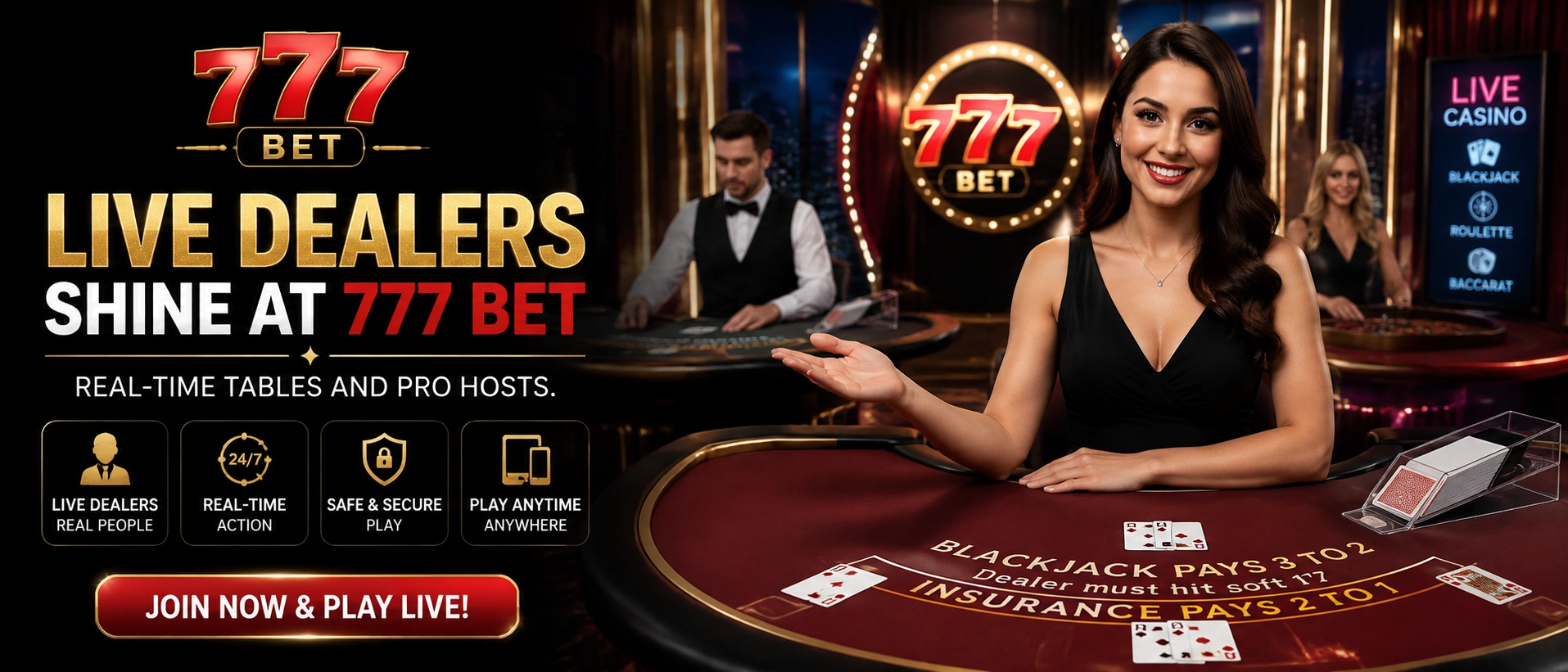 777-PHP live casino lobby preview